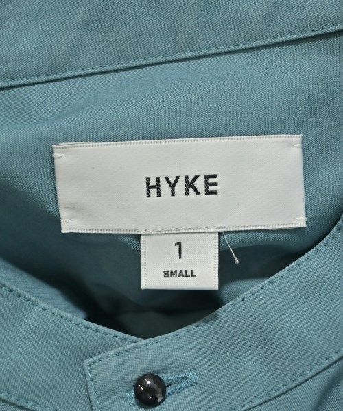 HYKE（ハイク）カジュアルシャツ 青 サイズ:1(S位) レディース