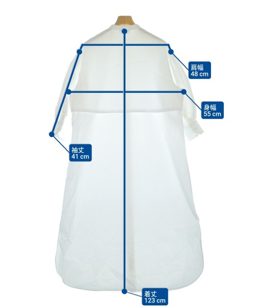 HYKE（ハイク）シャツワンピース 白 サイズ:1(S位) レディース/2200639128177