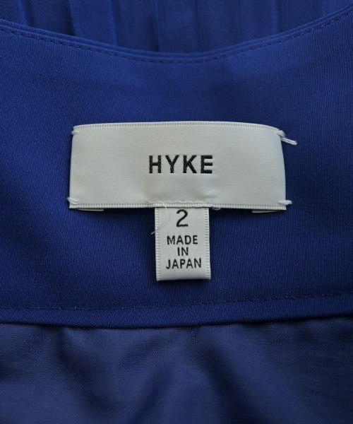 HYKE（ハイク）ひざ丈スカート 紺 サイズ:2(M位) レディース/2200639128191