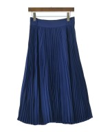 HYKE（ハイク）ひざ丈スカート 紺 サイズ:2(M位) レディース/2200639128191