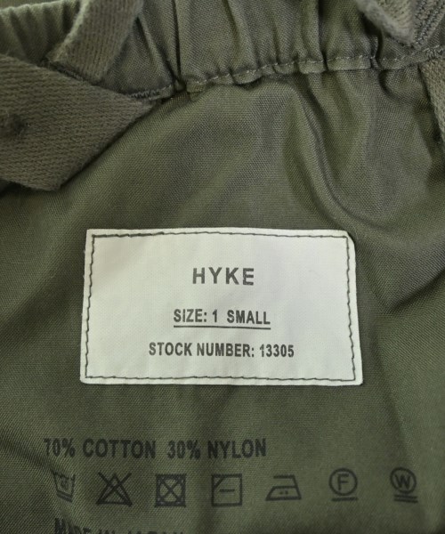 HYKE（ハイク）カーゴパンツ カーキ サイズ:1(S位) メンズ/2200644166065