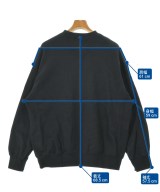 HYKE（ハイク）スウェット 黒 サイズ:XXL メンズ/2200644285032