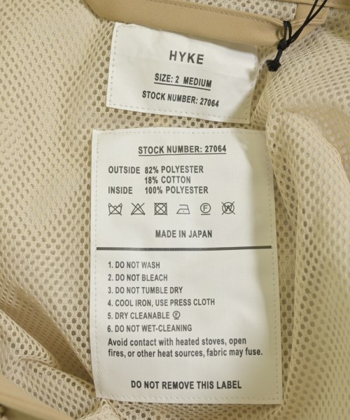 HYKE（ハイク）その他 ベージュ サイズ:M レディース/2200644749046