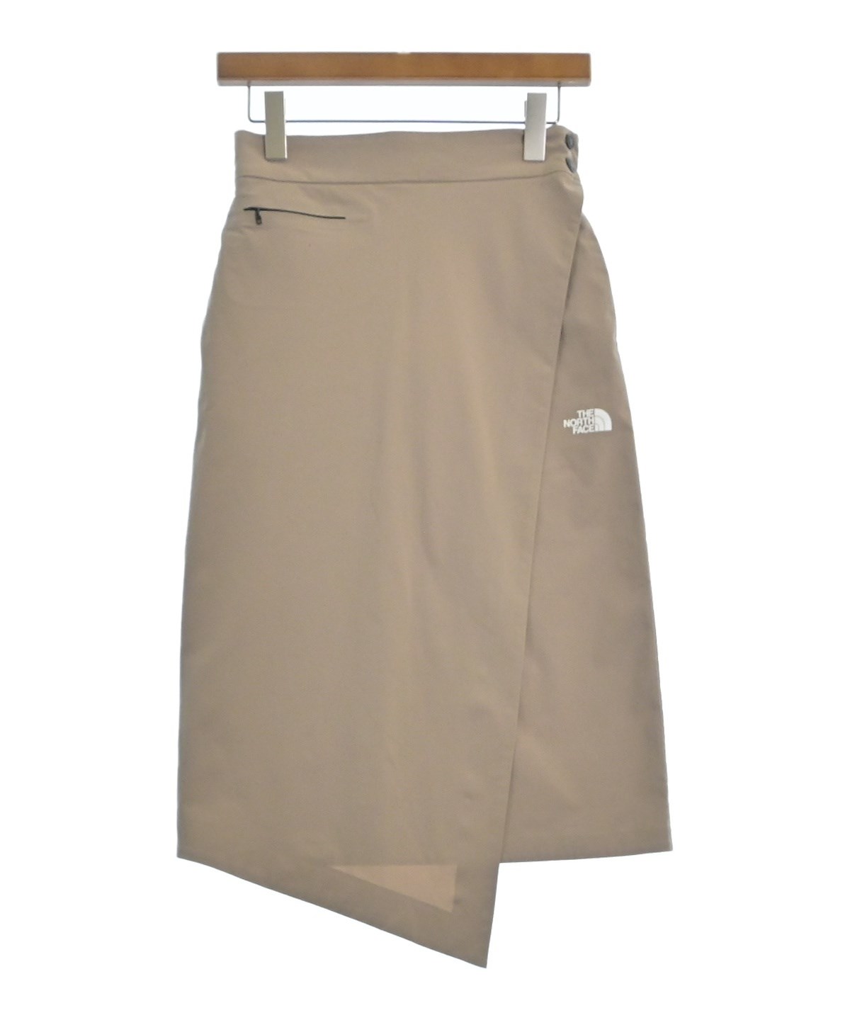 HYKE プリーツスカート サイズ1 ベージュ 中古・古着通販】HYKE (ハイク) プリーツスカート ベージュ