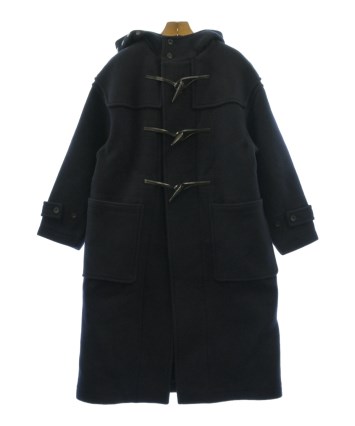 HYKE（ハイク）ダッフルコート 紺 サイズ:1(S位) レディース