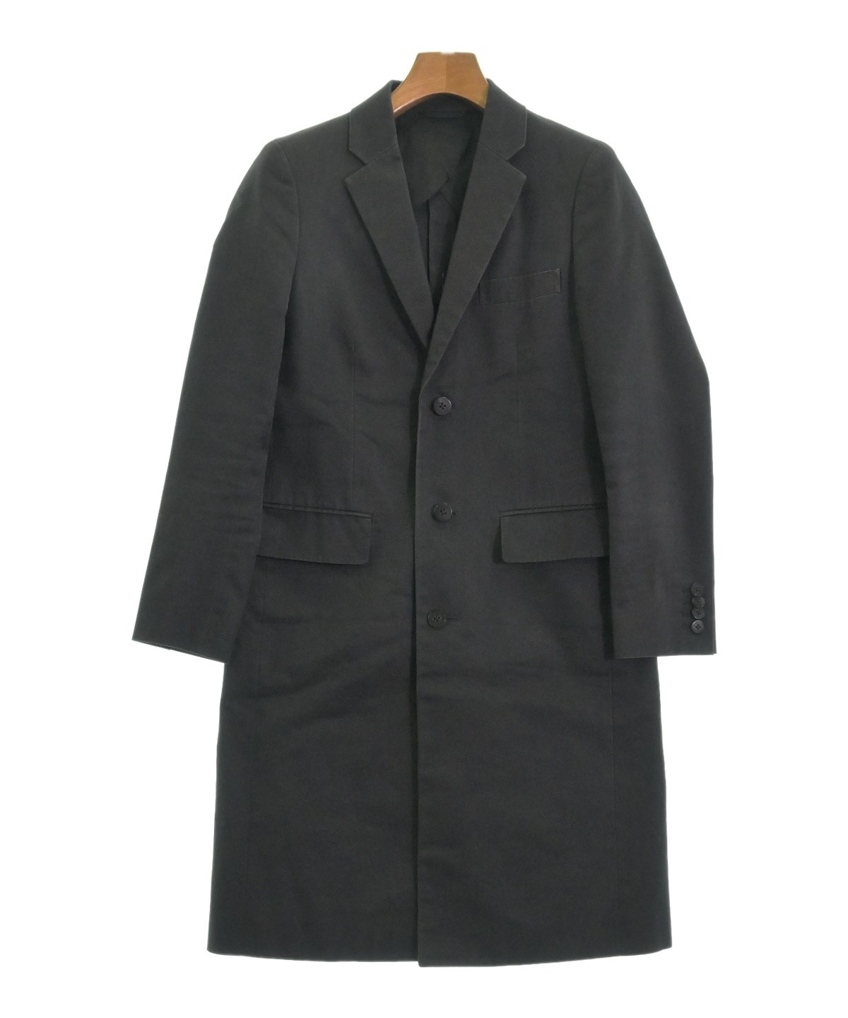 HYKE（ハイク）チェスターコート 黒 サイズ:1(S位) レディース