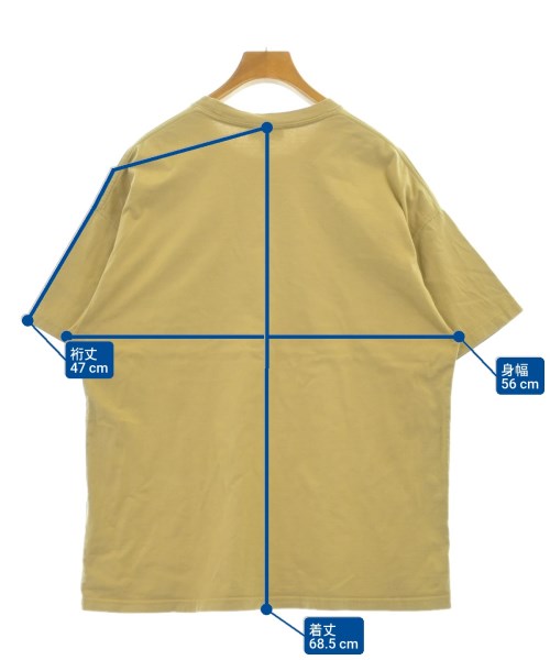 HYKE（ハイク）Tシャツ・カットソー カーキ サイズ:1(S位) レディース/2200621700152