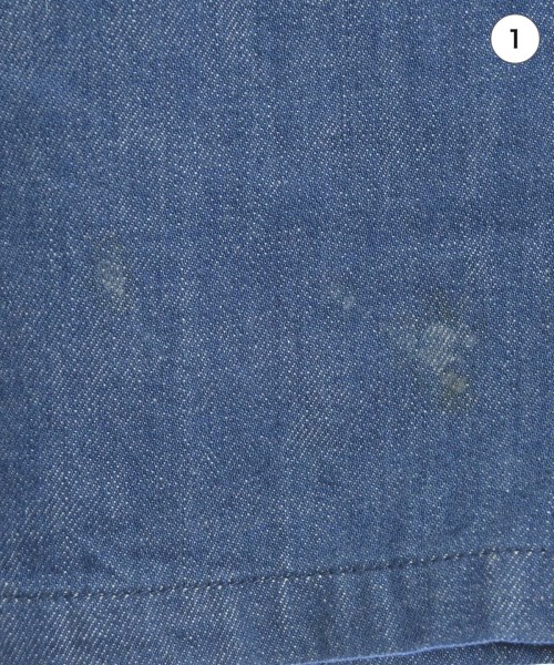 HYKE（ハイク）ひざ丈スカート 青 サイズ:1(S位) レディース/2200621707120