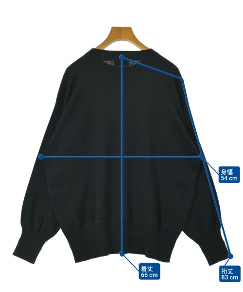 HYKE（ハイク）ニット・セーター 黒 サイズ:1(S位) レディース/2200615676012