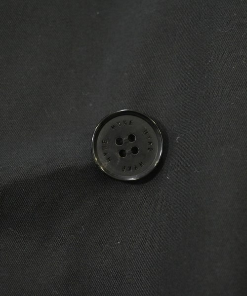 HYKE（ハイク）トレンチコート 黒 サイズ:4(XL位) メンズ/2200617654018