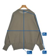 HYKE（ハイク）ニット・セーター カーキ サイズ:1(S位) レディース/2200623707135