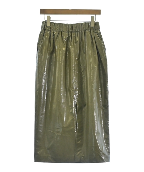 HYKE（ハイク）ロング・マキシ丈スカート カーキ サイズ:2(M位) レディース/2200611712424