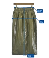 HYKE（ハイク）ロング・マキシ丈スカート カーキ サイズ:2(M位) レディース/2200611712424