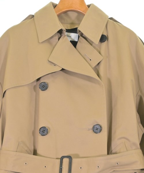 HYKE（ハイク）トレンチコート ベージュ サイズ:1(S位) レディース/2200619425012