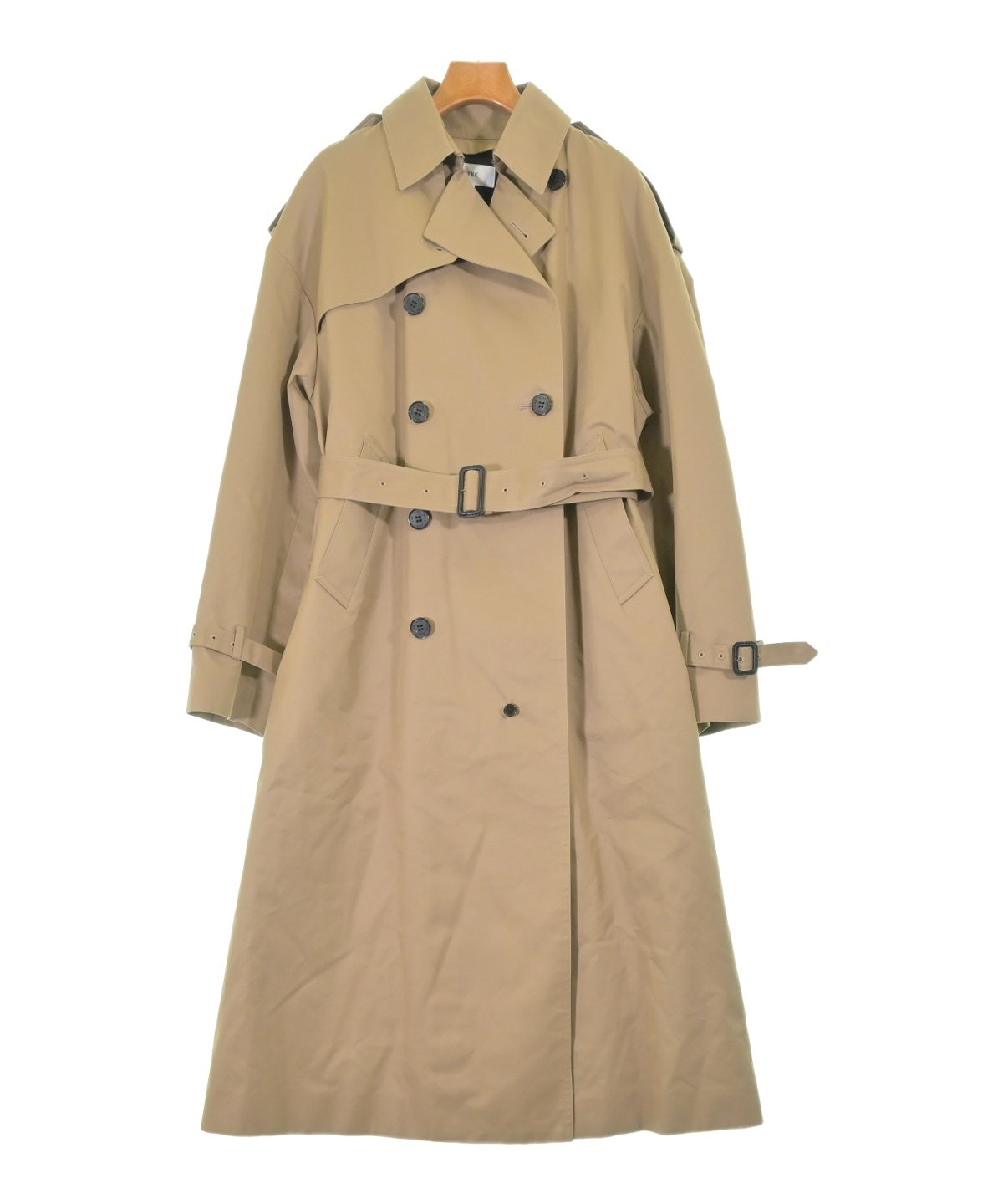 HYKE（ハイク）トレンチコート ベージュ サイズ:1(S位) レディース