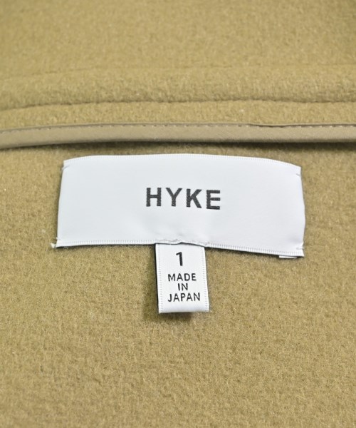 HYKE（ハイク）ダッフルコート ベージュ サイズ:1(S位) レディース/2200626217013