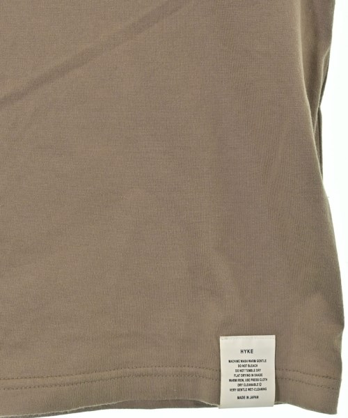 HYKE（ハイク）Tシャツ・カットソー 茶 サイズ:1(S位) レディース/2200626321024