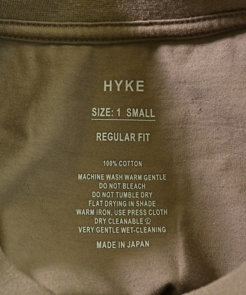 HYKE（ハイク）Tシャツ・カットソー 茶 サイズ:1(S位) レディース/2200626321031
