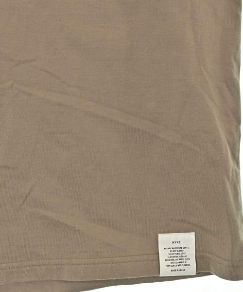 HYKE（ハイク）Tシャツ・カットソー 茶 サイズ:1(S位) レディース/2200626321031