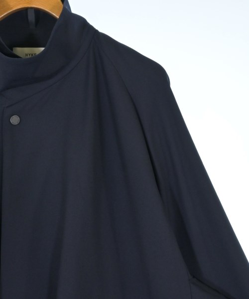 HYKE（ハイク）トレンチコート 紺 サイズ:5(XXL位) メンズ/2200626613020