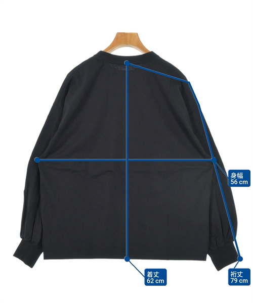 HYKE（ハイク）Tシャツ・カットソー 黒 サイズ:1(S位) レディース/2200614391152