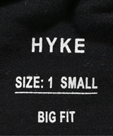 HYKE（ハイク）Tシャツ・カットソー 黒 サイズ:1(S位) レディース/2200614391152