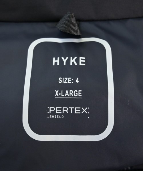 HYKE（ハイク）ダウンコート 黒 サイズ:4(XL位) メンズ/2200626968014
