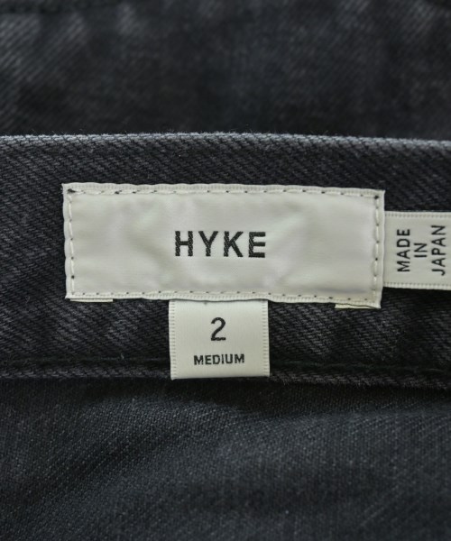 HYKE（ハイク）デニムパンツ 黒 サイズ:2(M位) レディース/2200627347016