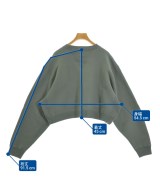 HYKE（ハイク）スウェット カーキ サイズ:2(M位) レディース/2200627470073