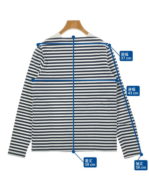 HYKE（ハイク）Tシャツ・カットソー 紺 サイズ:1(S位) レディース/2200627339394