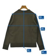 HYKE（ハイク）スウェット カーキ サイズ:1(S位) レディース/2200627339417