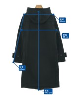HYKE（ハイク）ダッフルコート 黒 サイズ:2(M位) レディース/2200627903014