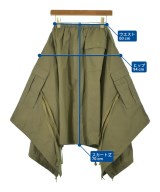 HYKE（ハイク）ロング・マキシ丈スカート カーキ サイズ:1(S位) レディース/2200628496010