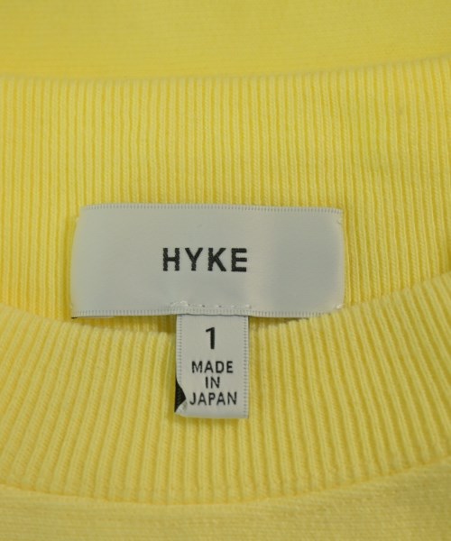 HYKE（ハイク）スウェット 黄 サイズ:1(S位) レディース/2200628783080