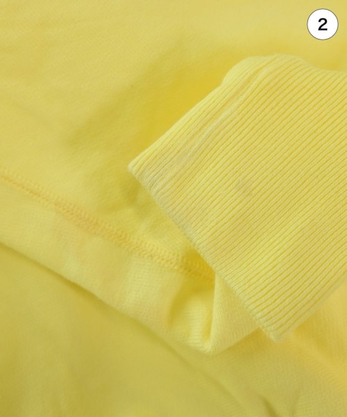 HYKE（ハイク）スウェット 黄 サイズ:1(S位) レディース/2200628783080