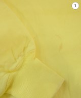 HYKE（ハイク）スウェット 黄 サイズ:1(S位) レディース/2200628783080