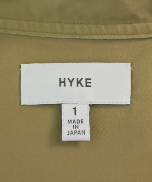HYKE（ハイク）シャツワンピース ベージュ サイズ:1(S位) レディース/2200617983088