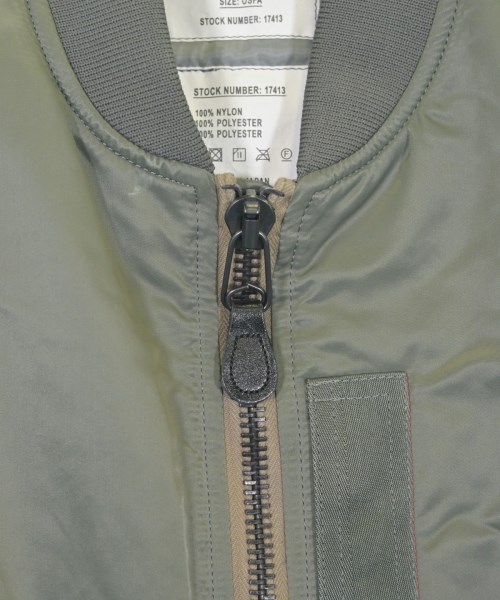 HYKE（ハイク）ミリタリーブルゾン カーキ サイズ:F レディース/2200614689013