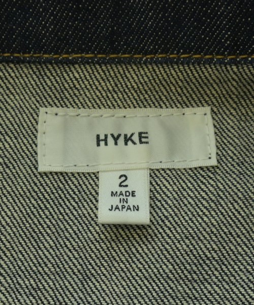 HYKE（ハイク）デニムジャケット 紺 サイズ:2(M位) レディース/2200617723028