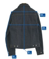 HYKE（ハイク）デニムジャケット 紺 サイズ:2(M位) レディース/2200617723028