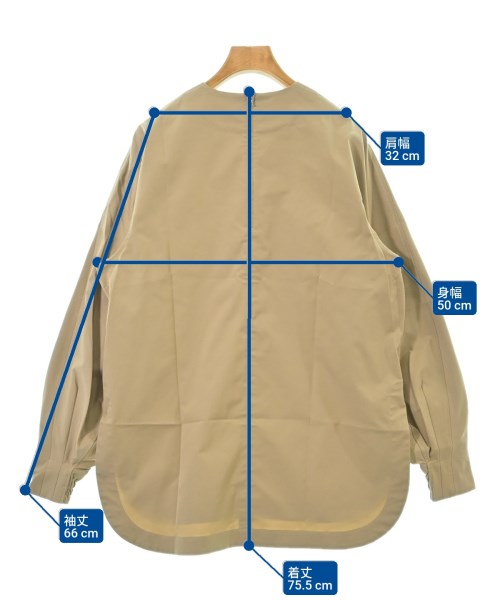 HYKE（ハイク）ブラウス 茶 サイズ:2(M位) レディース/2200631423102