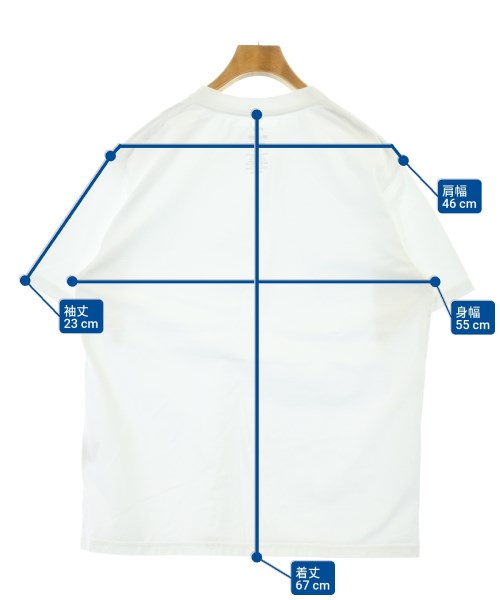 HYKE（ハイク）Tシャツ・カットソー 白 サイズ:XL メンズ/2200607002027