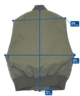 HYKE（ハイク）ミリタリーブルゾン カーキ サイズ:1(S位) レディース/2200632476091