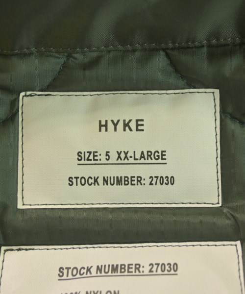 HYKE（ハイク）その他 カーキ サイズ:05(XXL位) メンズ/2200632216017