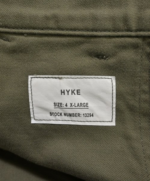 HYKE（ハイク）その他 カーキ サイズ:XL メンズ/2200632610075