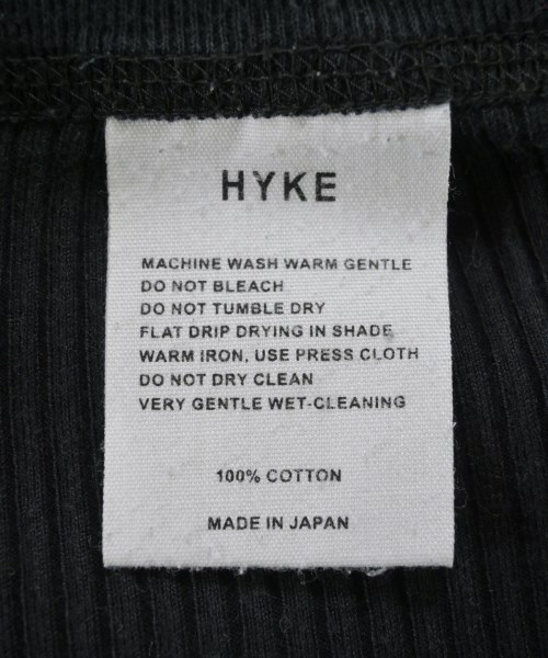 HYKE（ハイク）Tシャツ・カットソー 黒 サイズ:-(M位) レディース/2200620458047