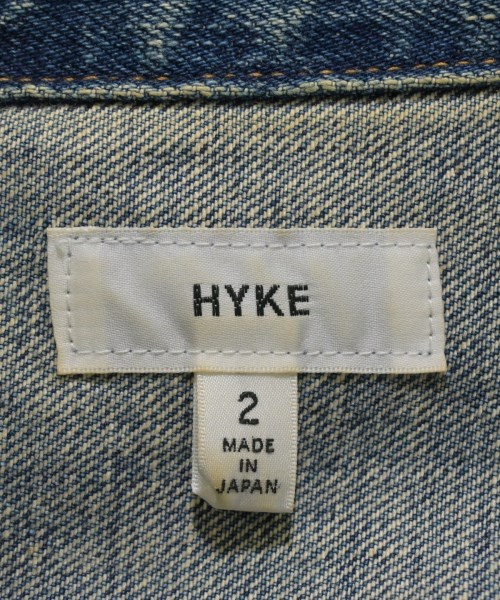 HYKE（ハイク）デニムジャケット 青 サイズ:2(M位) レディース/2200610458019