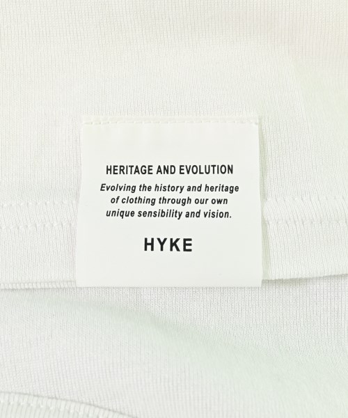 HYKE（ハイク）Tシャツ・カットソー 白 サイズ:1(S位) レディース/2200610707049