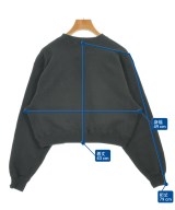 HYKE（ハイク）スウェット 黒 サイズ:S レディース/2200606166232