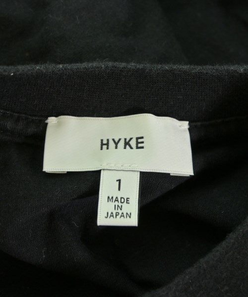 HYKE（ハイク）Tシャツ・カットソー 黒 サイズ:1(S位) レディース/2200611177070